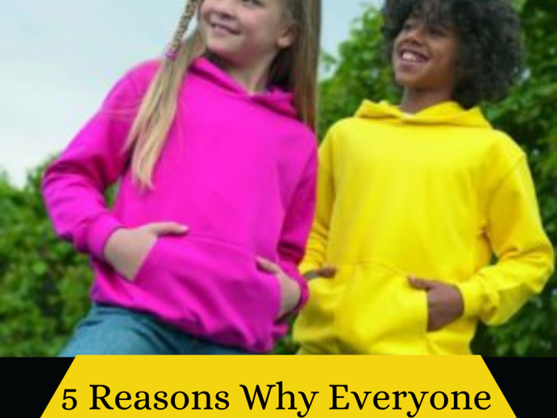 5 Reasons Why Everyone Loves Personalised Hoodies